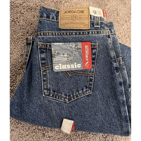 VTG NWT Jordache 5-pocket Jeans Classic Fit Denim Ladies Sz 9/10 Petite Straight - Picture 1 of 11